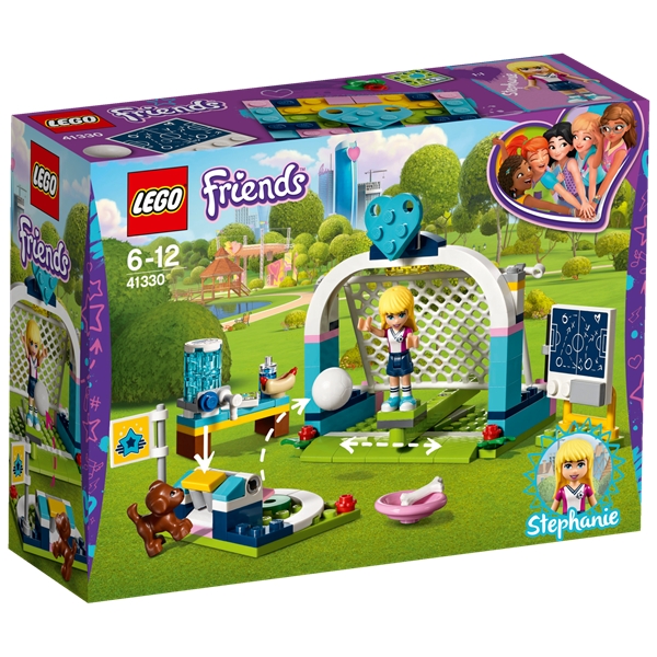 41330 LEGO Friends Stephanies Fotballtrening (Bilde 1 av 3)