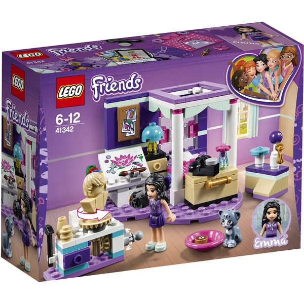 41342 LEGO Friends Emmas luksuriøse soverom (Bilde 1 av 5)