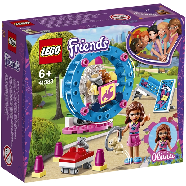 41383 LEGO Friends Olivias Hamsterlekeplass (Bilde 1 av 5)