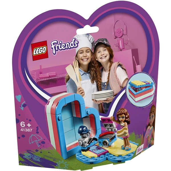 41387 LEGO Friends Olivias Sommerhjerteboks (Bilde 1 av 3)