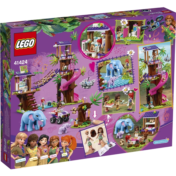 41424 LEGO Friends Redningstjenestens jungelbase (Bilde 2 av 7)