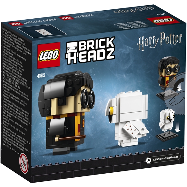 41615 LEGO BrickHeadz Harry Potter & Hedwig (Bilde 2 av 3)