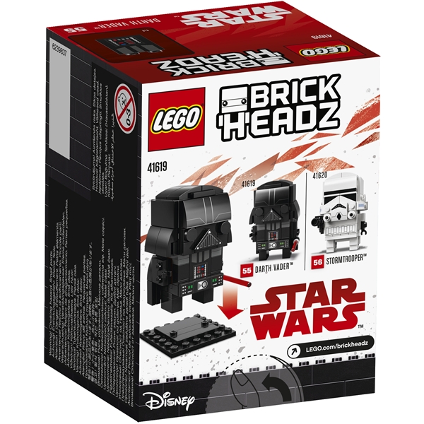 41619 LEGO BrickHeadz Darth Vader (Bilde 2 av 3)