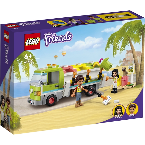 41712 LEGO Friends Gjenvinningsbil (Bilde 1 av 6)