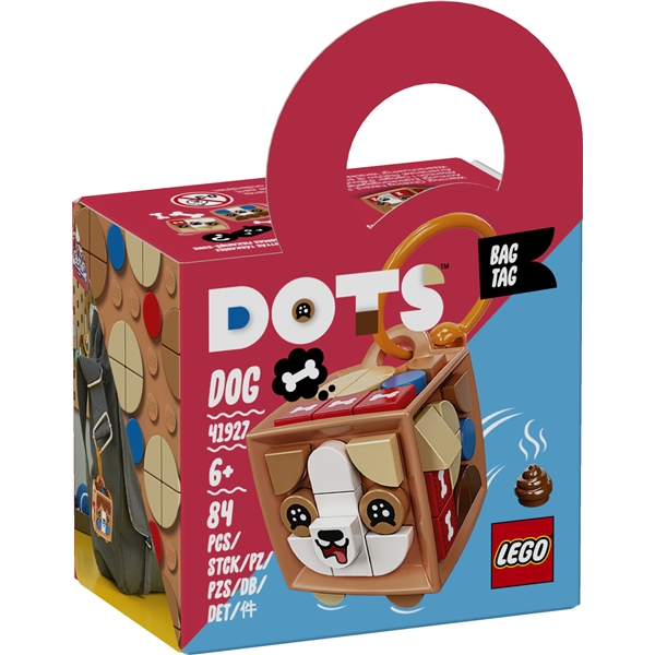 41927 LEGO DOTS Hundemerke til bag (Bilde 1 av 3)