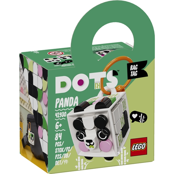 41930 LEGO DOTS Pandamerke til bag (Bilde 1 av 3)