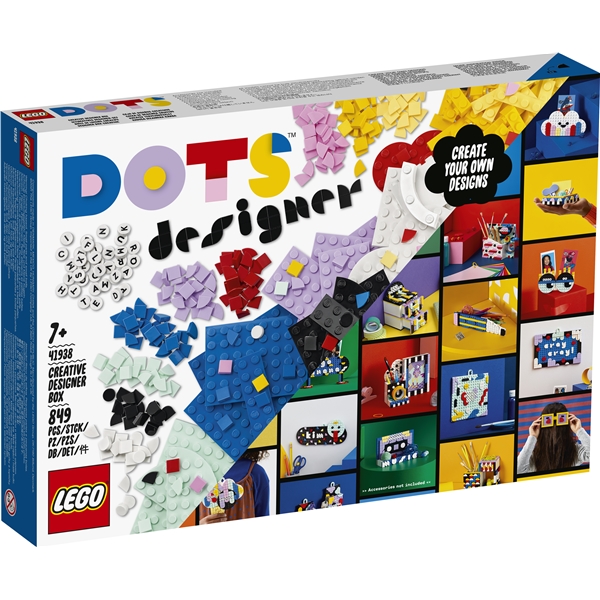 41938 LEGO DOTS Boks for kreative designere (Bilde 1 av 3)
