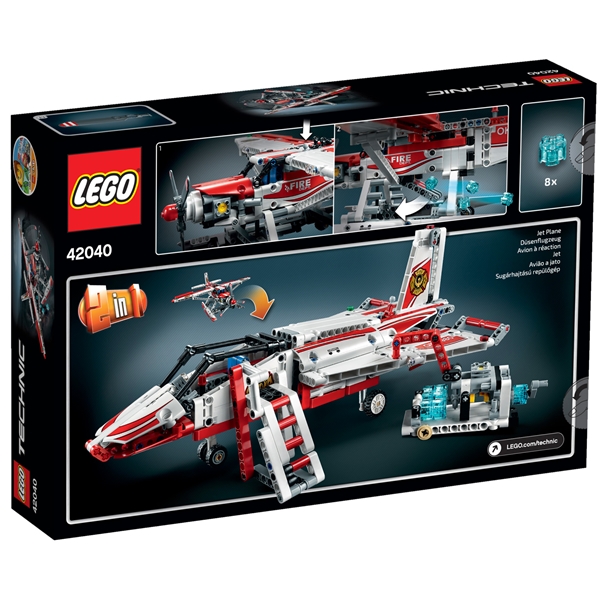 42040 Brannfly LEGO Technic (Bilde 7 av 7)