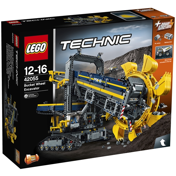 42055 LEGO Technic Gravemaskin med skovlhjul (Bilde 1 av 3)