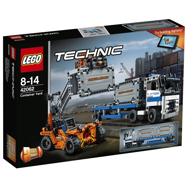 42062 LEGO Technic Containertransport (Bilde 1 av 9)