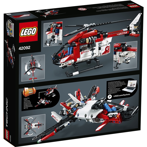 42092 LEGO Technic Redningshelikopter (Bilde 2 av 5)