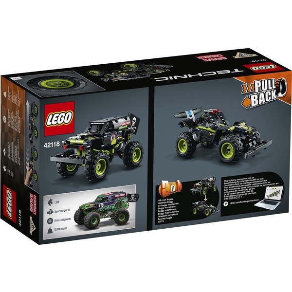 42118 LEGO Technic Monster Jam® Grave Digger (Bilde 2 av 5)