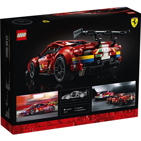 42125 LEGO Technic Ferrari 488 GTE “AF Corse #51” (Bilde 2 av 6)
