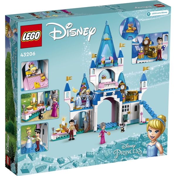 43206 LEGO Disney Slottet til Askepott & Prinsen (Bilde 2 av 7)