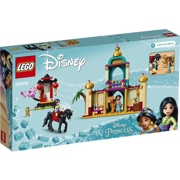 43208 LEGO Disney Princess Sjasmin & Mulan Eventyr (Bilde 2 av 6)