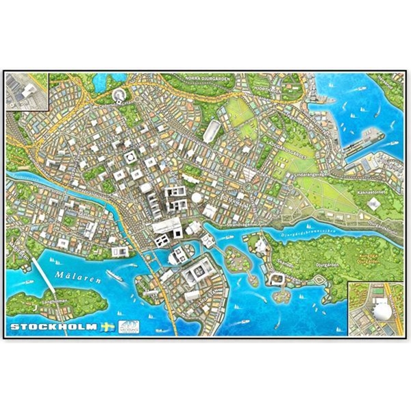 4D Cityscape Puzzle Stockholm (Bilde 2 av 2)