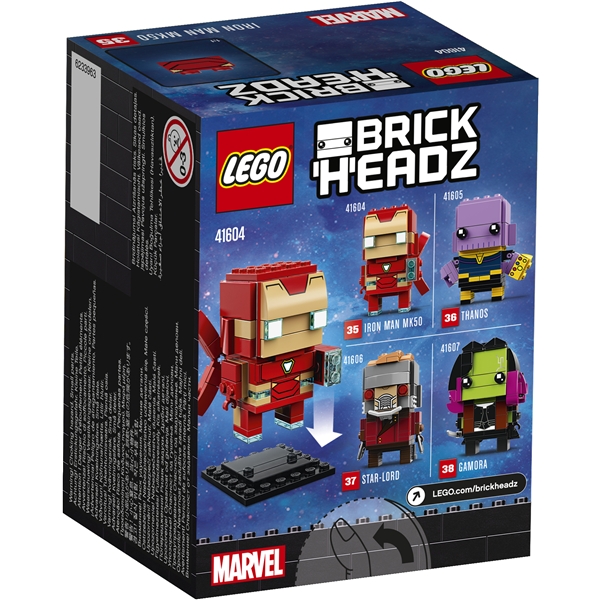 41604 LEGO BrickHeadz IronMan MK50 (Bilde 2 av 3)