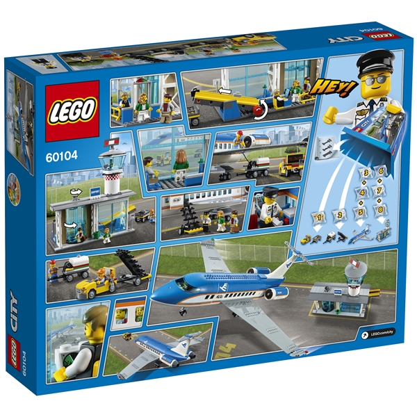 60104 LEGO City Flyplass Passasjerterminal (Bilde 3 av 3)