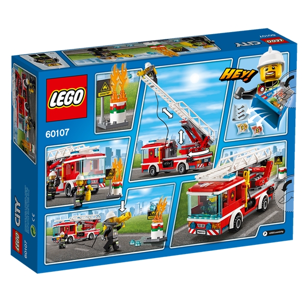 60107 LEGO City Brannvesenets stigebil (Bilde 3 av 3)