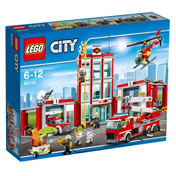 60110 LEGO City Brannstasjon (Bilde 1 av 3)
