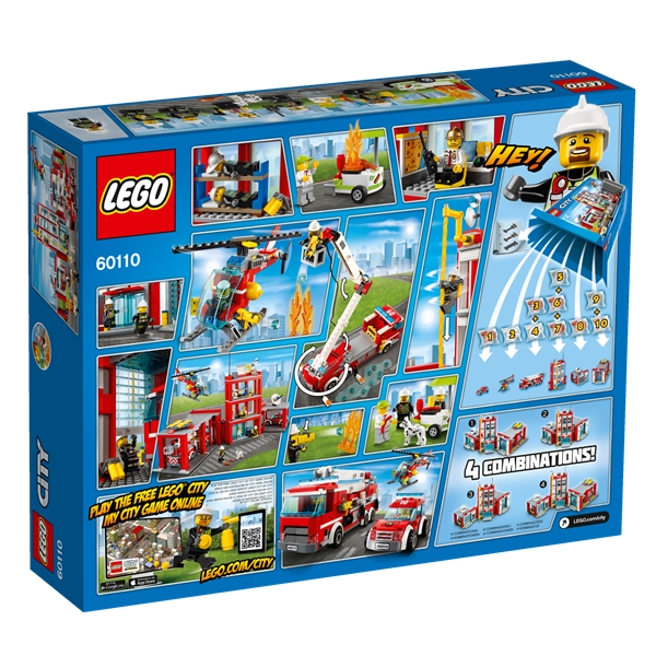 60110 LEGO City Brannstasjon (Bilde 3 av 3)