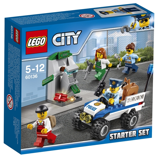 60136 LEGO City Politistartsett (Bilde 1 av 8)