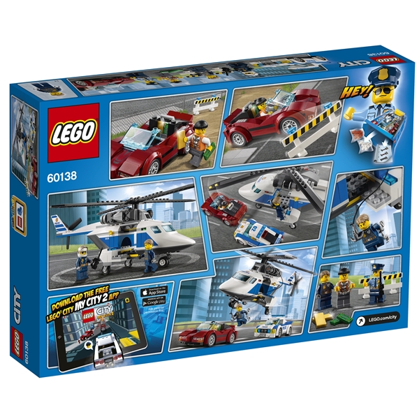 60138 LEGO City Høyhastighetsjakt (Bilde 2 av 10)