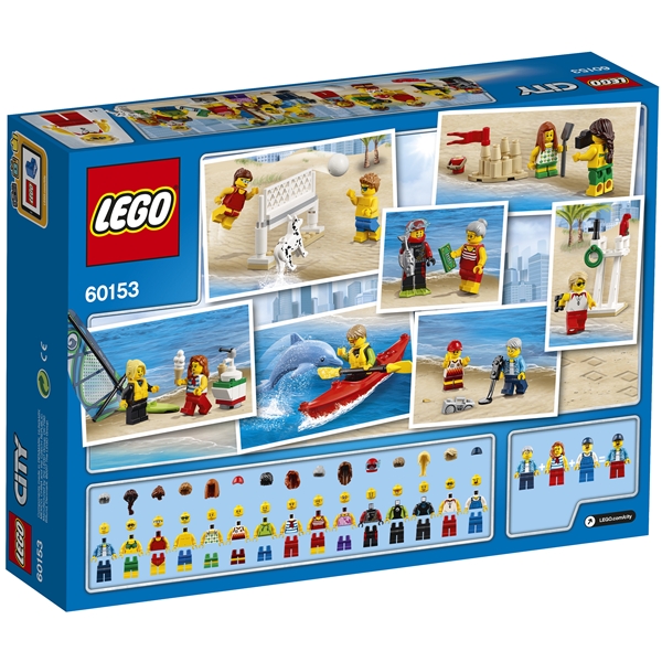 60153 LEGO City Figurpakken Gøy på Stranda (Bilde 2 av 10)