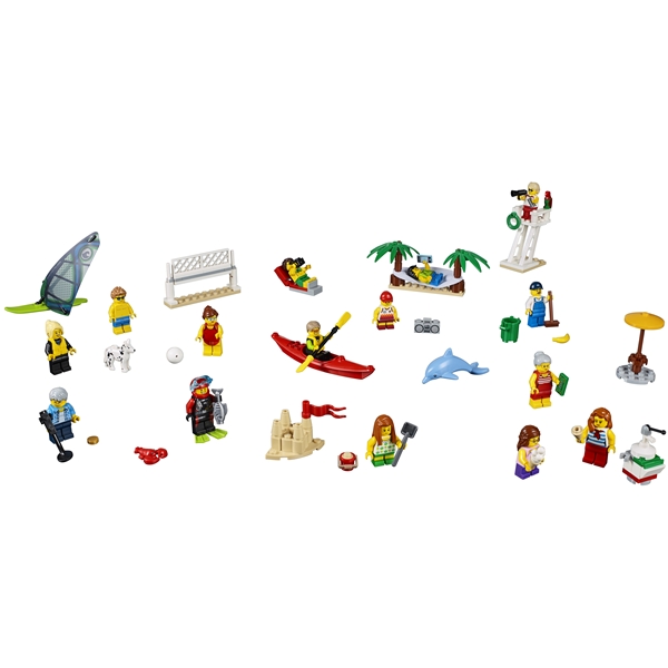 60153 LEGO City Figurpakken Gøy på Stranda (Bilde 3 av 10)