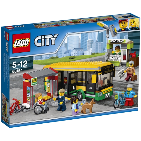 60154 LEGO City Buss-stasjon (Bilde 1 av 10)