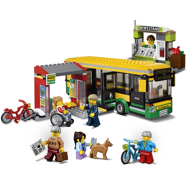 60154 LEGO City Buss-stasjon (Bilde 10 av 10)