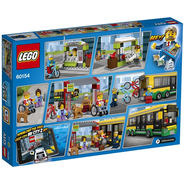 60154 LEGO City Buss-stasjon (Bilde 2 av 10)