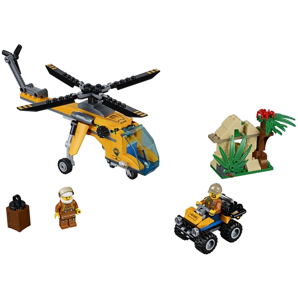 60158 LEGO City Jungel Transporthelikopter (Bilde 3 av 9)