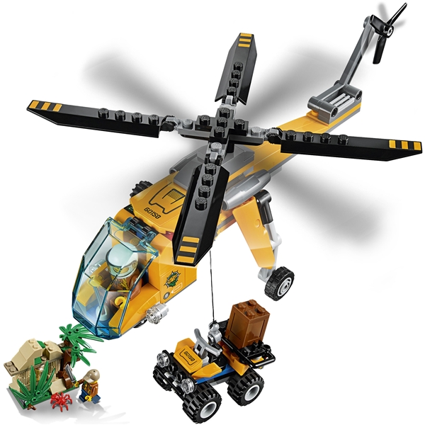 60158 LEGO City Jungel Transporthelikopter (Bilde 5 av 9)
