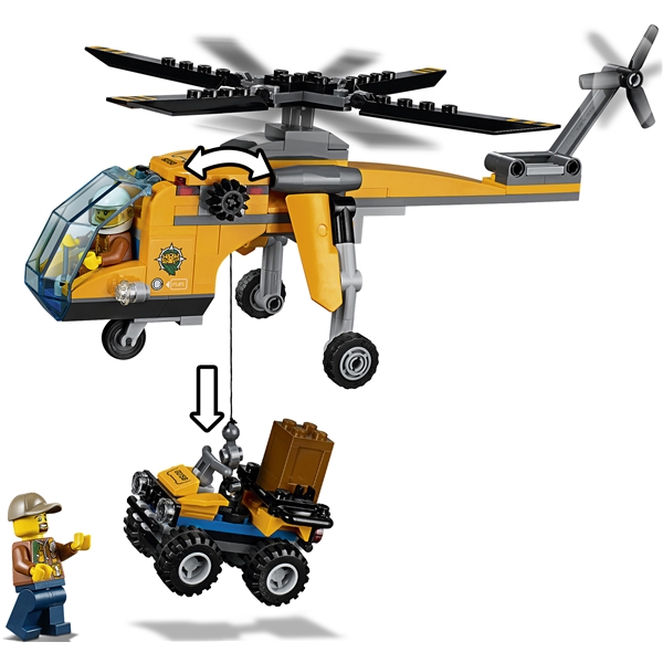 60158 LEGO City Jungel Transporthelikopter (Bilde 6 av 9)