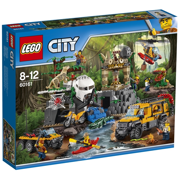 60161 LEGO City Jungel Forskingsplass (Bilde 1 av 9)