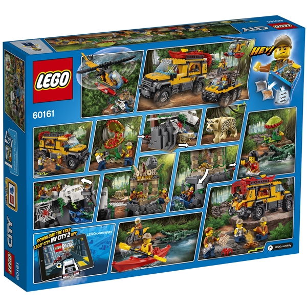 60161 LEGO City Jungel Forskingsplass (Bilde 2 av 9)