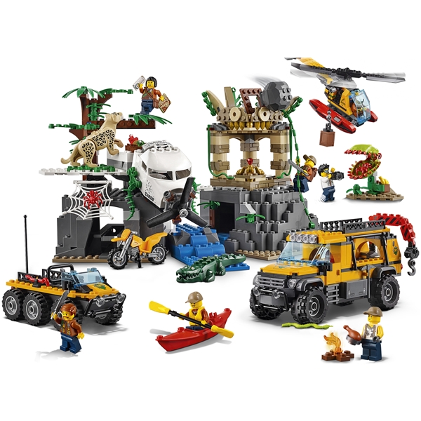 60161 LEGO City Jungel Forskingsplass (Bilde 7 av 9)