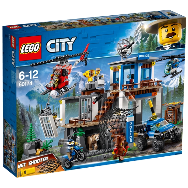 60174 LEGO City Fjellpolitiets Hovedkvarter (Bilde 1 av 5)