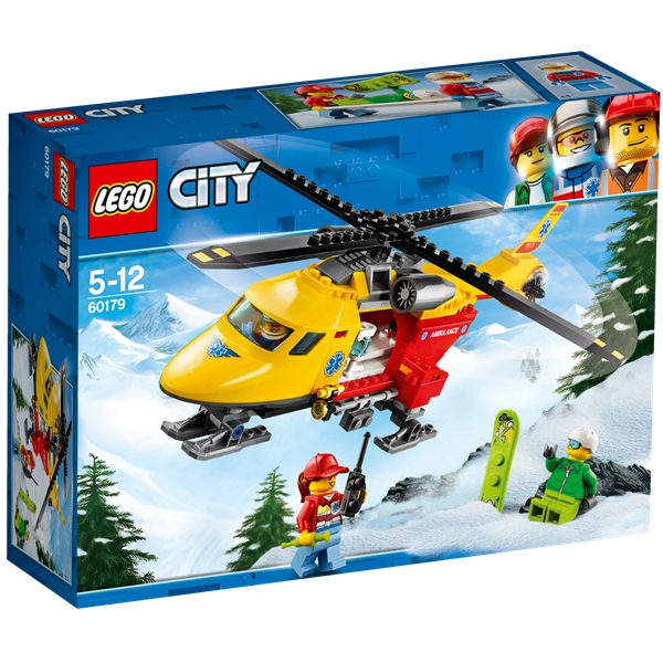 60179 LEGO City Ambulansehelikopter (Bilde 1 av 4)