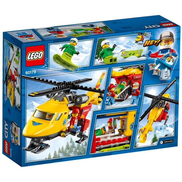 60179 LEGO City Ambulansehelikopter (Bilde 2 av 4)