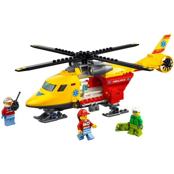 60179 LEGO City Ambulansehelikopter (Bilde 3 av 4)