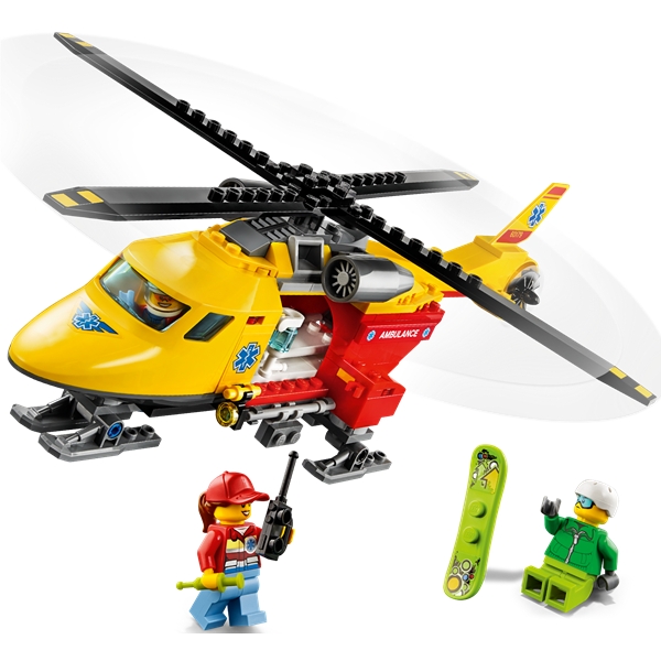 60179 LEGO City Ambulansehelikopter (Bilde 4 av 4)