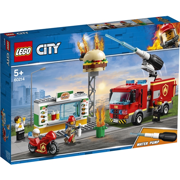 60214 LEGO City Brannbilsutrykkning (Bilde 1 av 5)