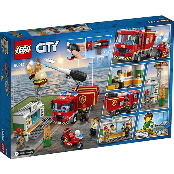60214 LEGO City Brannbilsutrykkning (Bilde 2 av 5)
