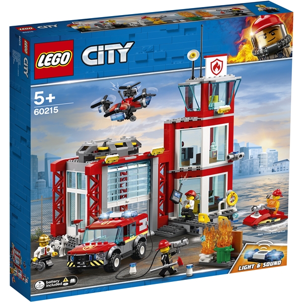 60215 LEGO City Brannstasjon (Bilde 1 av 5)