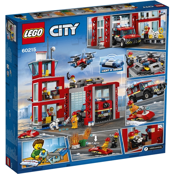 60215 LEGO City Brannstasjon (Bilde 2 av 5)