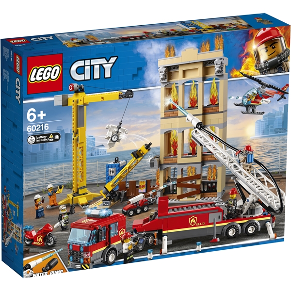 60216 LEGO City Brannvesenet i aksjon (Bilde 1 av 5)