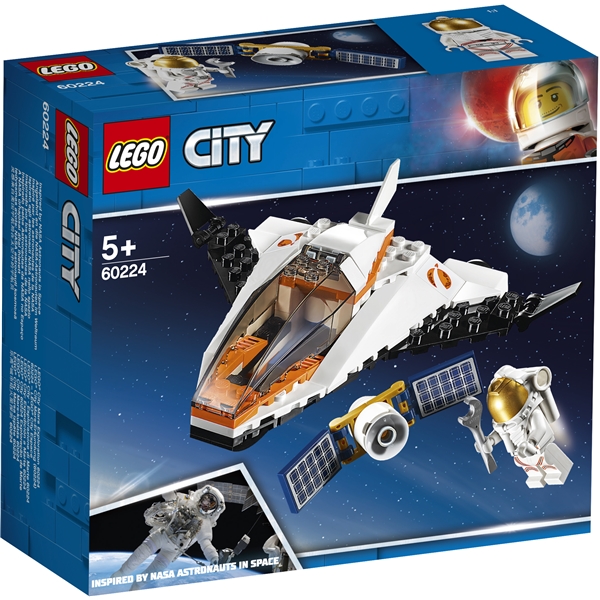 60224 LEGO City Space Port Satellitservice (Bilde 1 av 3)