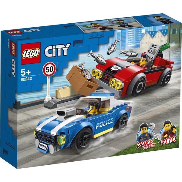 60242 LEGO City Police Utrykningspolitiet (Bilde 1 av 3)